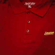 Рубашка-поло LERATON бордовая XL