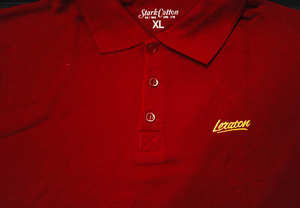 Рубашка-поло LERATON бордовая 2XL