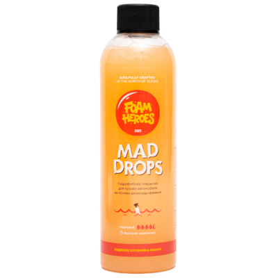 Foam Heroes Быстрое гидрофобное покрытие для ЛКП Mad Drops FHB016 Candy 500мл