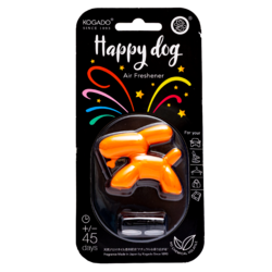 Kogado Ароматизатор полимерный Happy Dog на кондиционер White Musk 3301