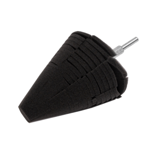 A302 100 мм - Конусный мягкий полировальник (черный) - Polishing Cone BLACK CONE-B