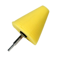 A302 100 мм - Конусный твердый полировальник (желтый) - Polishing Cone YELLOW CONE-Y