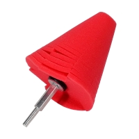 100 мм - Конусный ультрамягкий полировальник (красный) - Polishing Cone RED CONE-R