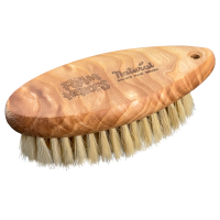 Foam Heroes Щетка для очистки кожи Natural Boar's Hair Brush, 13.4x5.9см FHA013