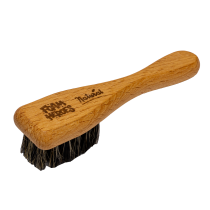 Foam Heroes Щетка для очистки кожи Natural Boar's Hair Brush, 11.8x2.9см FHA018