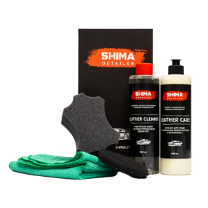 Shima Detailer Набор для ухода за кожей автомобиля Basic leather care set