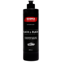 Shima Detailer Кондиционер для шин с бархатным эффектом Black&black 500мл