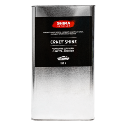 Shima Detailer Чернение для шин с экстра-сиянием Crazy shine 5л