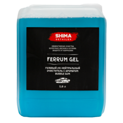 Shima Detailer Гелевый ph-нейтральный очиститель Ferrum gel Bubble gum 5л