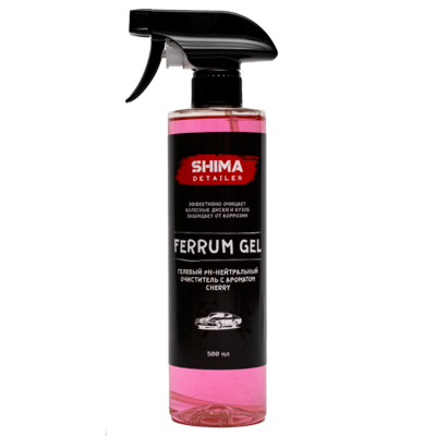 Shima Detailer Гелевый ph-нейтральный очиститель Ferrum gel Cherry 500мл