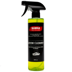 Shima Detailer Очиститель битумных пятен и смолы Green cleaner 500мл