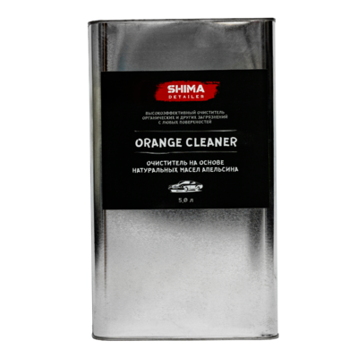 Shima Detailer Очиститель на основе натуральных масел апельсина Orange cleaner 5л