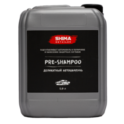 Shima Detailer Высокопенный концентрированный шампунь для ручной мойки автомобиля Pre shampoo 5л