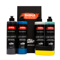 Shima Detailer Набор шиммеров для шин с цветным мерцанием Shimmer set