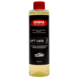 Shima Detailer Шампунь для первичной мойки автомобиля Soft care 500мл