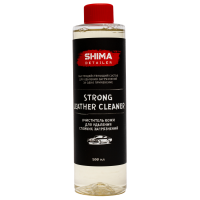 Shima Detailer Очиститель кожи для удаления стойких загрязнений Strong leather cleaner 500мл