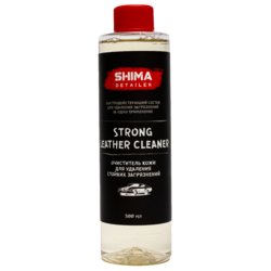 Shima Detailer Очиститель кожи для удаления стойких загрязнений Strong leather cleaner 500мл