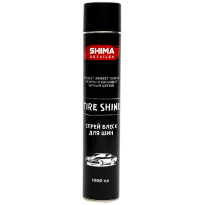 Shima Detailer Спрей блеск для шин Tire shine 1000мл