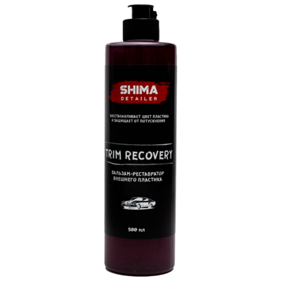 Shima Detailer Бальзам-реставратор внешнего пластика Trim recovery 500мл