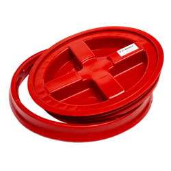 GRIT GUARD Крышка для ведра герметичная (красная) Cover With Waterproof And Airtight Screw