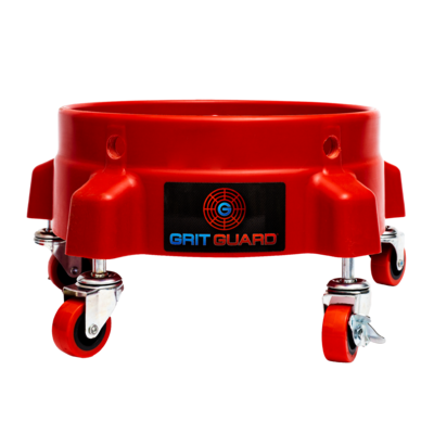 GRIT GUARD Тележка для ведра на колесах с тормозами (красная) Rollable Subset (Dolly)
