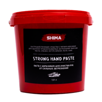 Shima Detailer Паста с абразивом для очистки рук от сильных загрязнений Strong Hand Paste 1л