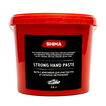 Shima Detailer Паста с абразивом для очистки рук от сильных загрязнений Strong Hand Paste 5,6л