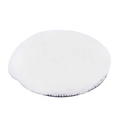 3D Несинтетический круг из шерсти ягненка, прошитый по краям Knitted Wool White Pad 76мм K-KW3