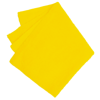 3D Плотная жёлтая микрофибра Microfiber Yellow 40х40см 400gsm G-41Y