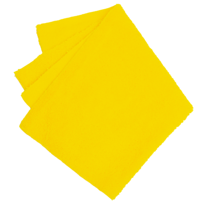 3D Плотная жёлтая микрофибра Microfiber Yellow 40х40см 400gsm G-41Y