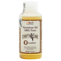 LeTech Костное масло натуральное (с запахом натуральной кожи) Neatsfoot Oil Natural 100% Pure 100мл 