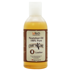 LeTech Костное масло натуральное (с запахом натуральной кожи) Neatsfoot Oil Natural 100% Pure 200мл