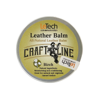LeTech Натуральный бальзам для кожи (запах дёгтя) Leather Balm Birch 60мл 