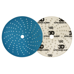 3D Шлифовальный диск Sand Paper 180 Grit Multi-Hole (100) per box G-6180MH