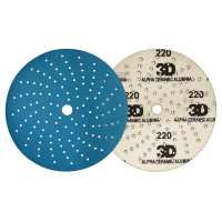 3D Шлифовальный диск Sand Paper 220 Grit Multi-Hole (100) per box G-6220MH