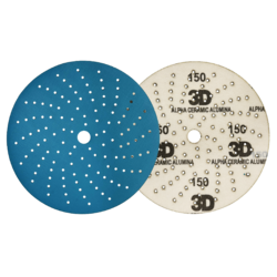 3D Шлифовальный диск Sand Paper 150 Grit Multi-Hole (100) per box G-6150MH