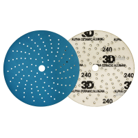 3D Шлифовальный диск Sand Paper 240 Grit Multi-Hole (100) per box G-6240MH
