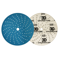 3D Шлифовальный диск Sand Paper 320 Grit Multi-Hole (100) per box G-6320MH