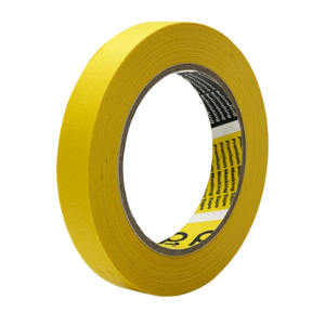 Q1 Малярная лента (желтая) Premium 18ммх50м 110°С MT118