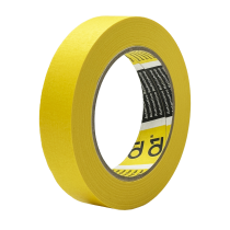 Q1 Малярная лента (желтая) Premium 24ммх50м 110°С MT124