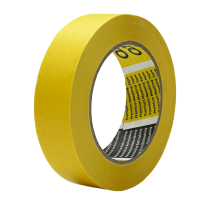 Q1 Малярная лента (желтая) Premium 30ммх50м 110°С MT130