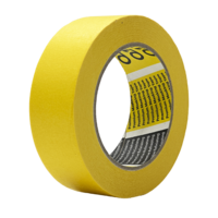 Q1 Малярная лента (желтая) Premium 36ммх50м 110°С MT136
