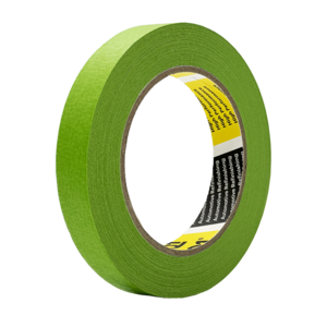 Q1 Малярная лента водостойкая (зелёная) Premium 18ммх50м 110°С HPG118
