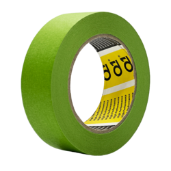 Q1 Малярная лента водостойкая (зелёная) Premium 36ммх50м 110°С HPG136