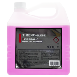 FIREBALL Кварцевая пропитка шин SiO2 Tire Gloss (глянец) 4л FB-TRGL-4000
