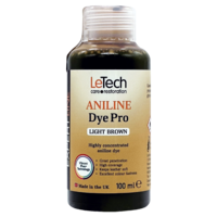 LeTech Анилиновый краситель для кожи (Aniline Dye Pro) Light Brown Expert Line 100мл
