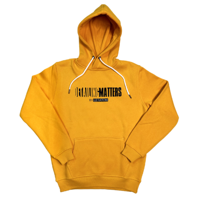 LERATON WEAR Худи c начесом «Detailing Matters» горчичная, размер M