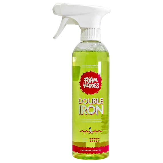 Foam Heroes Очиститель металлических вкраплений Double Iron 500мл ...