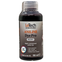 LeTech Анилиновый краситель для кожи (Aniline Dye Pro) Brown Expert Line 100мл