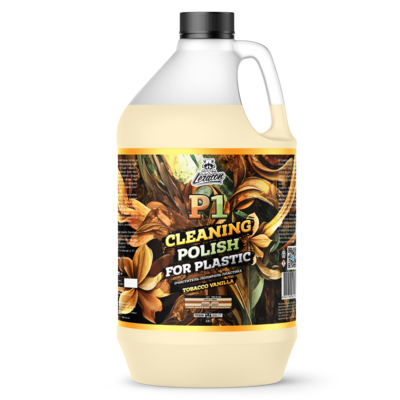 Очиститель-полироль пластика LERATON P1 TOBACCO VANILLA 3,8 л
